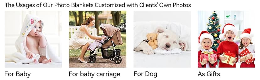 Custom Blanket with Photos Personalized Blankets Customized Blankets and Thows Customizable Blanket Picture Blankets Customize for Valentines Day Gifts Birthday for Her Him Girlfriend Boyfriend Wife