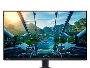 Alienware AW2524HF Gaming Monitor - 24.5-inch (1920x1080) 500Hz (Overclock) 0.5ms Display, Height/Tilt/Swivel/Pivot Adjustability, 3yr Advanced Exchange-Black