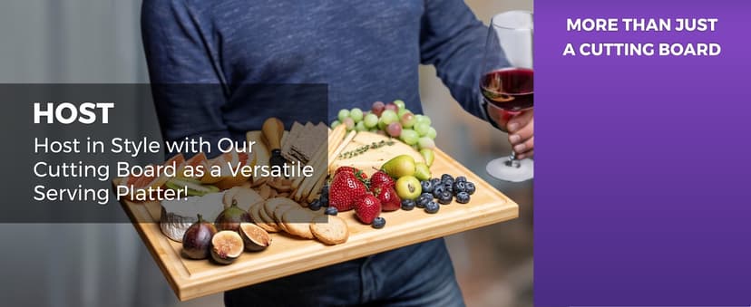 Personalized Cutting Board - Custom Engraved Wood Charcuterie Board - Best Wedding Gift Idea for Couples (Bride & Groom), Newlyweds - Handcrafted in USA from Premium Hardwood 002