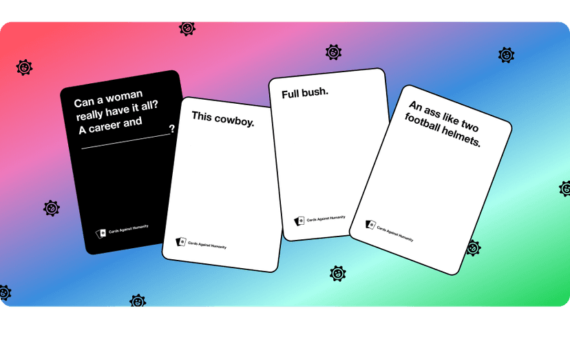 Cards Against Humanity: Nasty Bundle • 6 Nasty Themed Packs + 10 All-New Cards