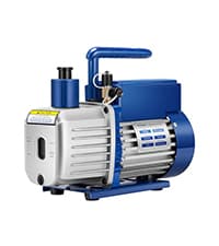 VIVOHOME 1.5 HP 14.4 CFM 2 Stage HVAC Vacuum Pump for R134a R12 R22 R502 R410a Systems, Auto AC Vacuum Pump for Automotive Air Conditioner Refrigeration Maintenance with 2 Oil Bottles