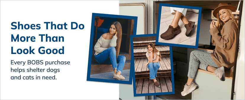 Skechers Women's Bobs B Cute Sneaker – Memory Foam, Flexible Outsole, Lightweight Vegan Shoes