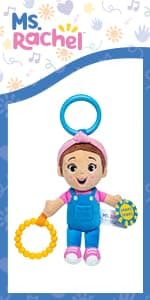 Ms. Rachel Speak & Sing Doll 16” Tall Interactive Toy with 4 Songs & 16+ Phrases, Toddler Toys for Girls & Boys Ages 6 Months to 3+ Years