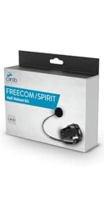 Cardo 45mm Audio Set, Works with Most Helmet Communicators (Single Pack)