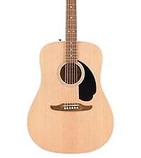 Fender California Debut Redondo CE Series Acoustic Guitar, Beginner Guitar, 2-Year Warranty, Includes Built-In Tuner, Black