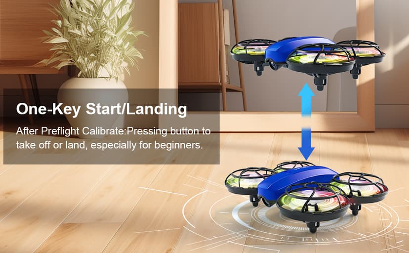 Swifsen Drones for Kids with Camera,Rc Drone Indoor Small Helicopter,Birthday Gifts for Boys and Girls Beginners Friendly,Mini Quadcopter Toy With 2 Batteries,Propeller Protect,Altitude Hold