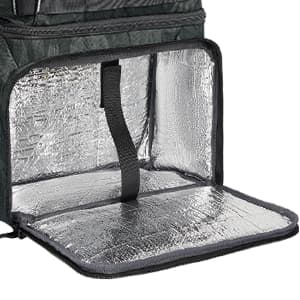 Water Resistant Fishing Bag Fits 4 3600 Trays, Large Wide Open Tackle Box Backpack, Gifts for Fishermen MATEIN Fishing Backpack, Tackle Storage Bag with Rod Holders & Cooler B09PTHT4H5