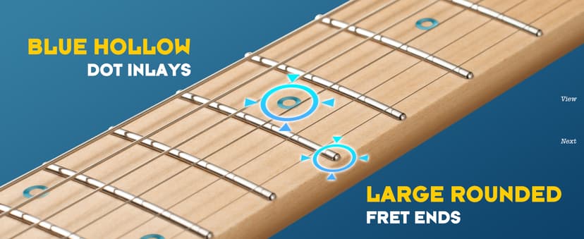 CAHAYA Electric Guitar Set Beginner - 39in Starter Guitar Kit with HSS Pickup Solid Okoume Body Electric Guitar Adults with Amplifier Gig Bag Strap Picks Strings Cable Blue