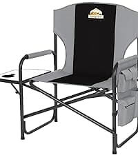 Colegence Oversized Padded Zero Gravity Lounge Chair, Foldable Patio Anti Gravity Reclining Chairs Folding Lawn Recliner with Cup Holder for Yard, Camping, Outdoor, Support 350 LBS, Black