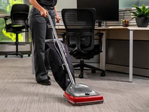 Sanitaire SC679K Tradition Upright Commercial Bagged Vacuum, Red