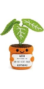 Gifts for Him Her Boyfriend Girlfriend Men Women Crochet Alien for My Love