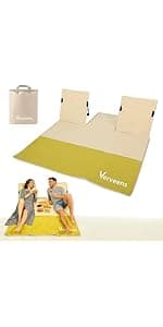 Verveens Portable Poolside Chairs with Mesh Backrest,Lightweight Foldable Beach Chairs with Carry Bag for SwimmingPool Sunbathing Camping Picnic Lawn Road Trips