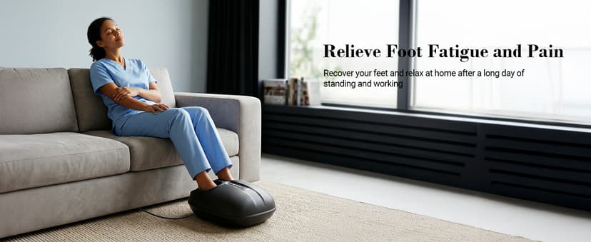 Shiatsu Foot Massager for Plantar Fasciitis with Heat & Remote Control, For Tired Feet, Seniors, Officer, Gifts for Women Men CuPiLo Foot Massager FSA Eligible HSA, 5 Compression Levels & Deep Kneading B0D25QHBS8
