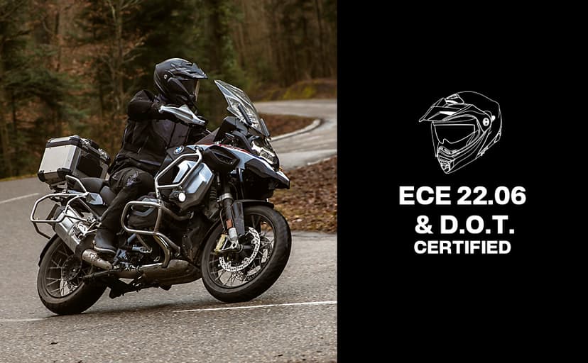 ScorpionEXO AT960 Modular Adventure Street Motorcycle Helmet with Bluetooth Ready Speaker Pockets DOT ECE Approved Topographic (Sand Large)