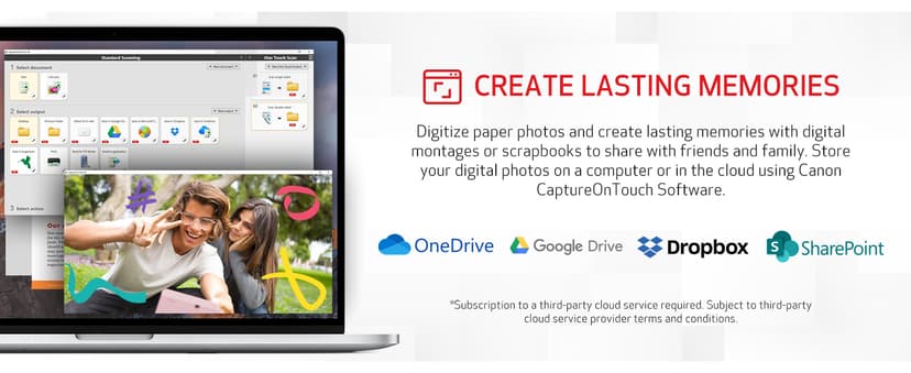 Canon imageFORMULA RS40 - Photo and Document Scanner, Auto Document Feeder, Windows and Mac, Scans Old and New Photos in Varying Sizes, USB Interface