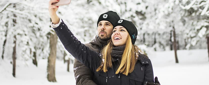 Lenski Stocking Stuffers for Men Adults, Dad Gifts for Men, Bluetooth Beanie Hat for Mens, Mens Gifts for Dad Him Grandpa