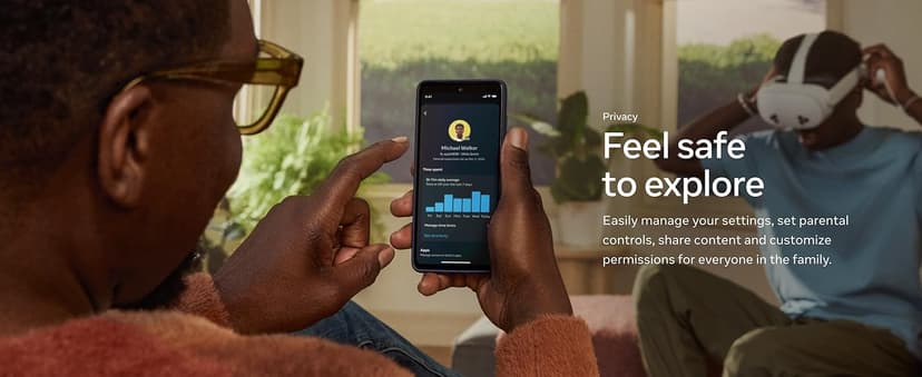 Meta Quest 3S 128GB — Get Batman: Arkham Shadow and a 3-Month Trial of Meta Horizon+ Included — All-in-One Headset