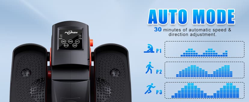 Under Desk Elliptical Machine, Electric Elliptical Leg Exerciser for Seniors with 12 Adjustable, Portable Quiet Elliptical Exercise Machine, Seated Pedal Exerciser with Remote Control