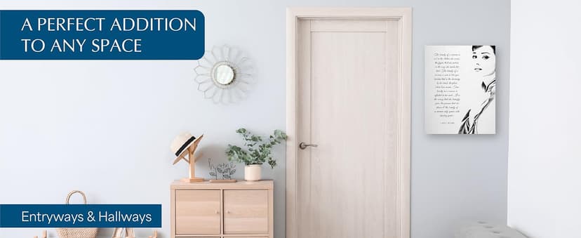 The Beauty of a Woman Wall Art Print – Famous Inspirational Quote Poster – Elegant Feminine Home Décor for Bedroom, Office, or Living Room – Meaningful Gift for Women, Mom, or Friend.11x14 Unframed