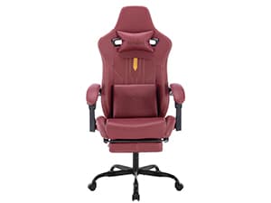 Ergonomic Video Gamer Chairs Gaming Computer Chair Gamer Chairs for Adults Massage Lumbar Support Swivel Height Adjustable Headrest Backrest