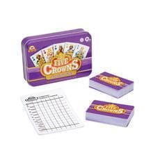 Five Crowns Collectible Tin – Card Game for Kids and Adults, Family Game Night, The Game isn’t Over Until the Kings Go Wild, 5 Suited Rummy Style Card Game, 1-7 Players, Ages 8+