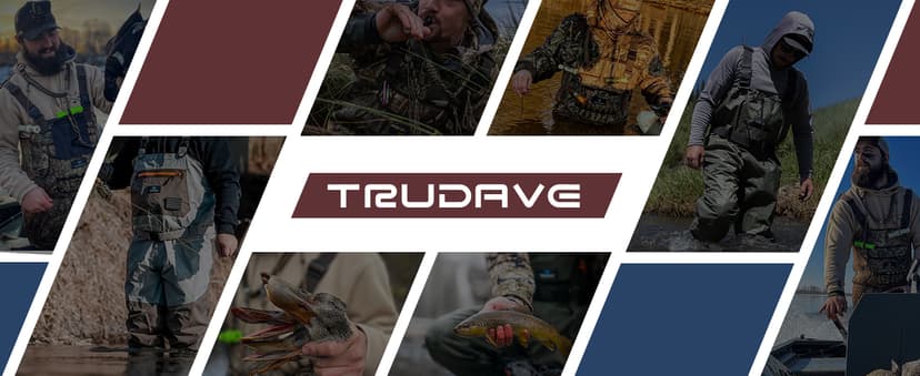 Trudave Chest Waders for Men & Women Waterproof,Fishing Neoprene Waders,Hunting Waders with Boots