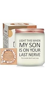 Sister in Law Gifts - Christmas, Birthday, Mother's Day, Wedding Gifts for Sister in Law - Lavender Scented Candles