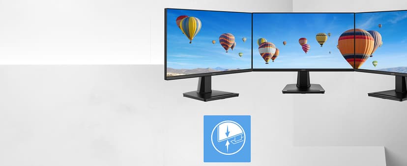 msi PRO MP225 E12VL, 22-inch IPS 1920 x 1080 (FHD) Computer Monitor, 120Hz, Adaptive-Sync, HDMI, Video Port, VESA Mountable, Tilt, 1ms, Black