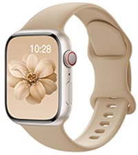 Sport Silicone Band Compatible with Apple Watch Bands 40mm 38mm 41mm 44mm 45mm 42mm 49mm Women Men,Soft Wristband Waterproof Replacement Sport Strap for iWatch Bands Series 9 8 7 6 5 4 3 2 1 SE Ultra