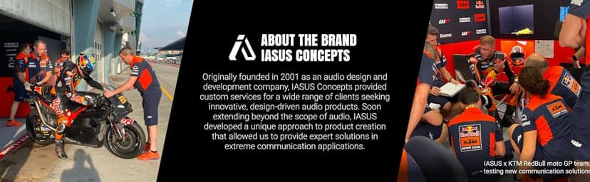 I A S U S High Def XSound 4 Helmet Speakers - Motorcycle Snowboard Helmet Speakers - Works with Most Comms with Earbud Ports – Includes Accessories for Install