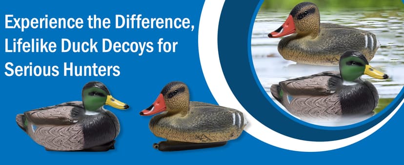 Duck Decoys for Hunting | Floating Duck Decoy for Pool, Pond & Lake
