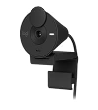 Logitech Brio 101 Full HD 1080p Webcam for Meetings, Streaming, Desktop, Laptop, PC - Built-in Mic, Shutter, Works with Zoom, Microsoft Teams, Nintendo Switch 2’s New GameChat Mode, USB-A,-Black
