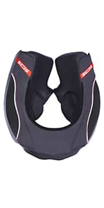 ILM Carbon Fiber Motorcycle Helmets Lightweight Full Face Dual Visor Helmet with Rear Wing Pinlock Compatible Motorbike Street Bike DOT ECE Men Women Model 861C (Snake-Effect CarbonFiber, M)