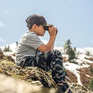 Vortex Bantam HD 6.5x32 Youth Binoculars - HD Optical System, XR Lens Coatings, Rubber Armor, Tripod Adaptable, Waterproof, Fogproof, Shockproof - Unlimited, Unconditional Warranty