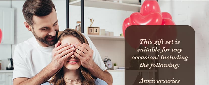 Anniversary for Wife Engraved Wooden Gift Set 'To My Beautiful Wife' Includes Crystal Engraved Heart 24K Gold Dipped Rose for Birthday Gifts