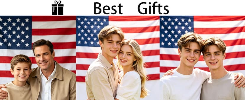 Initial A-Z Letter Necklace for Men Kids Teen Stainless Steel American Flag Dog Tag Pendent Birthday Gifts Gifts for Boys - Initial Necklace for Men Boys Kids Teen Jewelry Gifts B0CW98XXJP