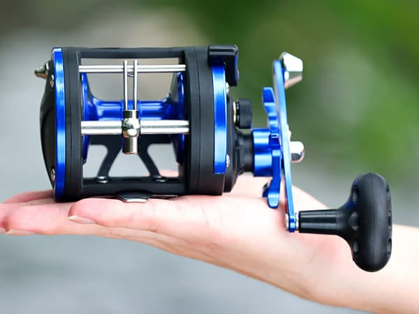 Sougayilang Trolling Reel & Conventional Fishing Reel - Saltwater Level Wind Reel with Smooth Drag, Heavy Duty Boat & Ocean Fishing Reel for Sea Bass, Grouper, Salmon