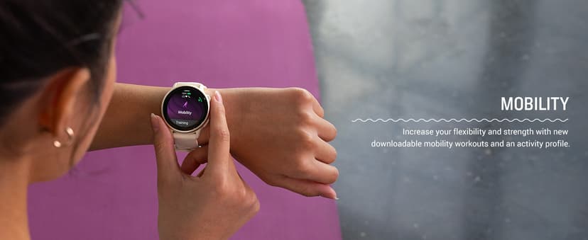 Garmin vívoactive® 6, Health and Fitness GPS Smartwatch, AMOLED Display, Up to 11 Days of Battery, Slate with Black Band