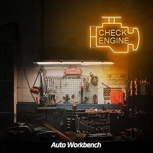 Kavaas Check Engine Neon Sign, LED Garage Sign for Car Room Decor | Check Engine Light Neon Sign for Garage Decor, Auto Repair Workshop, Man Cave - Best Gifts for Dad, Car Enthusiast (Golden Yellow) B0D372TXF5