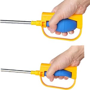 SUNYAY Diatomaceous Earth Powder Duster Multi-Purpose Powder Sprayer Indoor and Outdoor with Length Adjustable from 12" to 42"