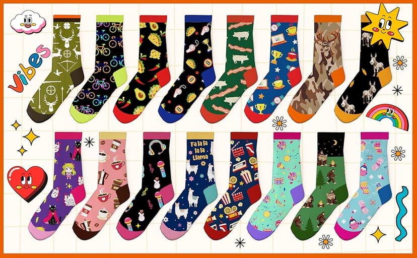 ZAGKOO Gifts for Teachers, Nurses, Bosses, Coaches - Funny Novelty Socks for Men, Women - Christmas, Thank You Gift Ideas