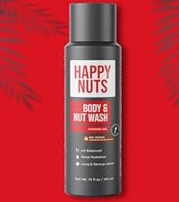 HAPPY NUTS Comfort Cream Deodorant For Men: Anti-Chafing Sweat Defense, Odor Control, Aluminum-Free Mens Deodorant & Travel Essential for Men's Private Parts 3.4 fl oz (Original)