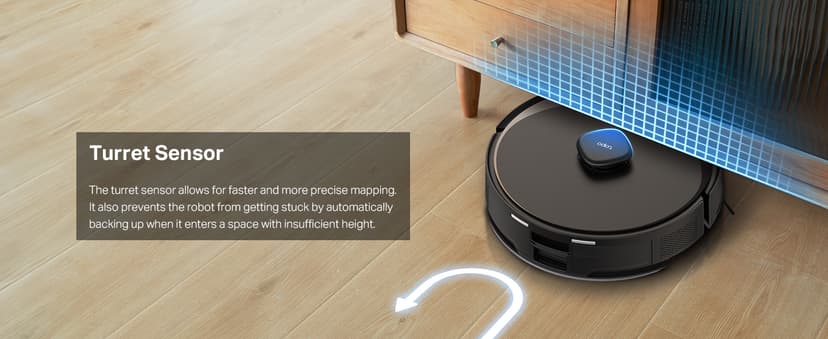 Tapo LiDAR Smart Navigation Robot Vacuum and Mop with Self-Emptying Dock, 5300Pa Max, 97%+ Dust Pickup Rate, Customizable Cleaning, Self-Charging, Compatible with Alexa & Google Home, RV30 Max Plus