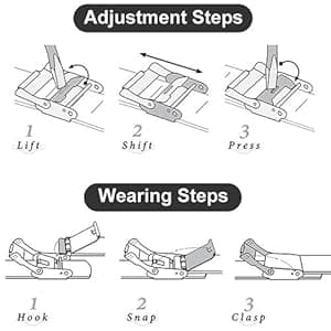 GOLDEN HOUR Mens Watch Fashion Sleek Minimalist Quartz Analog Mesh Stainless Steel Waterproof Chronograph Watches for Men with Auto Date