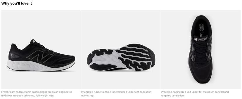 New Balance Women's Fresh Foam 680 V8 Running Shoe