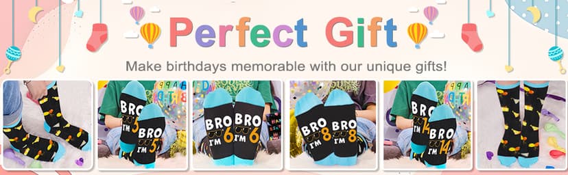 Juesly Birthday Gifts for Boys, 5-18 Years Old Sock for Boys, Presents for 5-18 Year Boy B0F9PBT3DV