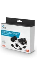 Cardo 45mm Audio Set, Works with Most Helmet Communicators (Single Pack)