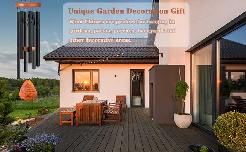 Sister Gifts, Sister Birthday Gift, 32" Sister Butterfly Wind Chimes, Sisters Gifts from Sister for Christmas Mothers Day