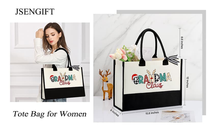 Grandma Christmas Ideas Gifts - Unique Gifts for Grandma - Basket Set of 5