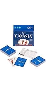 Regal Games Card Games for Kids - Go Fish, Crazy 8's, Old Maid, Slap Jack, Garbage Monster, War - Simple & Fun Classic Family Table Games - Games May Vary (6 Set)